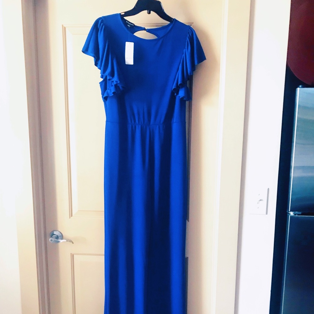 BeBe Royal Blue Jumpsuit